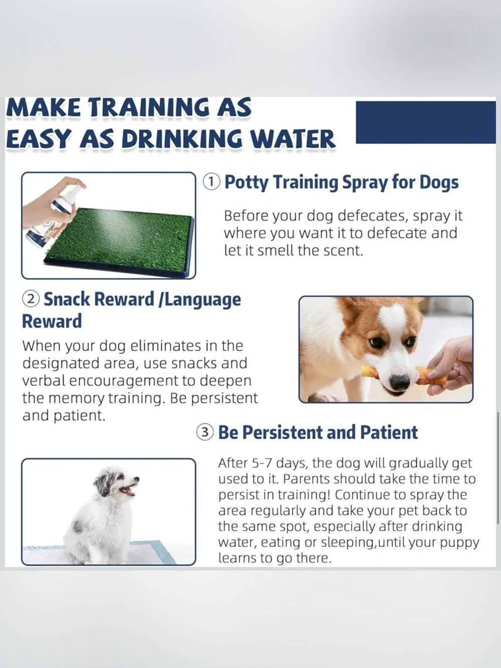Potty Training Spray for Dogs,Puppy Potty Training Spray,3.5oz, New in Box